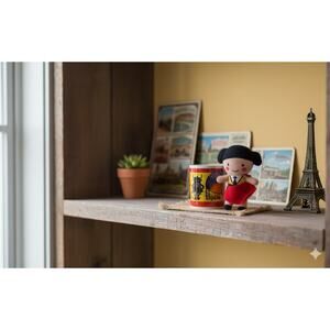 Spanish Matador w/ Cape Plushie and Coffee Mug with Bull Souvenir Gift Set OLE'